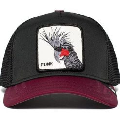 Czapka Goorin Bros The Punk Czarna. Czarne czapki i kapelusze męskie Goorin Bros, bez wzorów, sportowe. Za 211.46 zł.