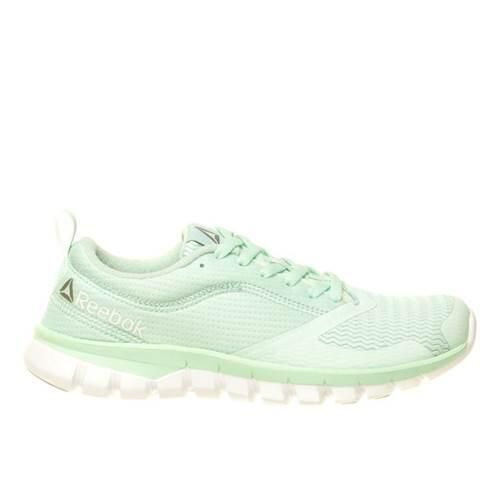 Buty do biegania damskie Reebok Sublite Authentic 40. Zielone obuwie sportowe damskie Reebok, bez wzorów, z materiału, do biegania. Za 269.99 zł.