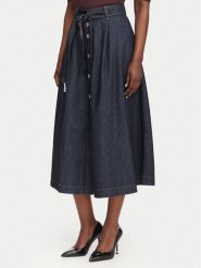 Liu Jo Spódnica jeansowa UF6100 D0268 Granatowy Regular Fit. Niebieskie spódnice damskie Liu Jo, bez wzorów, z bawełny. Za 859.99 zł.
