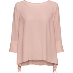 Bluzka z dłuższymi bokami bonprix stary jasnoróżowy. Bluzki damskie marki bonprix. Za 74.99 zł.