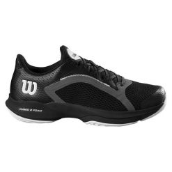 Buty do padla Wilson Hurakn 2.0. Czarne buty sportowe męskie Wilson, z materiału, bez zapięcia. Za 459.99 zł.