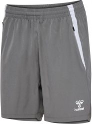 Spodenki sportowe damskie Hummel Lead 2.0 Woven Shorts. Szare szorty sportowe damskie Hummel, s, bez wzorów, z materiału, klasyczne, na fitness i siłownię. Za 118.00 zł.