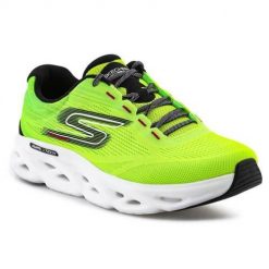 Buty do biegania męskie Skechers Go Run Swirl Tech. Żółte buty sportowe męskie Skechers, z materiału, bez zapięcia, do biegania. Za 665.00 zł.
