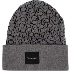 Czapka CALVIN KLEIN - Ck Knitted Beanie M K50K504103 013. Szare czapki i kapelusze męskie Calvin Klein. Za 159.00 zł.