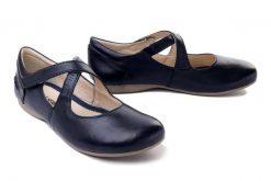 JOSEF SEIBEL 87272 971 530 Fiona 72 ocean, baleriny damskie. Niebieskie półbuty damskie Josef Seibel, na lato, bez wzorów, ze skóry, bez obcasa, bez zapięcia. Za 287.92 zł.
