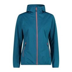 Kurtka przeciwdeszczowa damska z kapturem CMP. Czerwone kurtki sportowe damskie CMP, xs, bez wzorów, z kapturem, trekkingowe. W wyprzedaży za 349.99 zł.