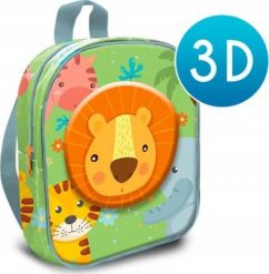 Kids Euroswan PLECAK PRZEDSZKOLNY ZWIERZĘTA LEW 3D. Torby i plecaki dziecięce Kids Euroswan. Za 49.99 zł.