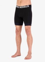 Spodenki rowerowe męskie Mons Royale Epic Merino Shift Bike Short Liner. Czarne szorty męskie Mons Royale, l, bez wzorów, z elastanu, klasyczne. Za 400.39 zł.