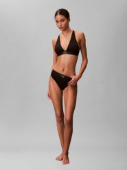 Calvin Klein biustonosz trójkątny - usztywniany Kobiety czarny, S. Czarne biustonosze Calvin Klein, bez wzorów, z dżerseju. Za 169.95 zł.