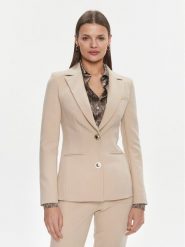 Marciano Guess Marynarka Paula 4RGN24 7046A Beżowy Slim Fit. Brązowe żakiety damskie Marciano Guess, z aplikacjami, z syntetyku. Za 1,239.00 zł.