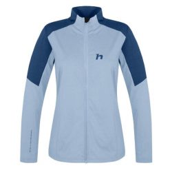 Damska bluza z zamkiem błyskawicznym Hannah Nemea. Niebieskie bluzy sportowe damskie Hannah, xl, bez wzorów, bez kaptura, narciarskie. Za 347.55 zł.