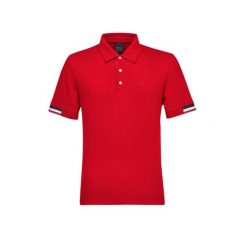 Polo Geox Polo Piquet 2. Czerwone koszulki polo męskie Geox, m, bez wzorów, eleganckie, bez ramiączek. W wyprzedaży za 126.00 zł.