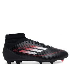 Buty do piłki nożnej adidas. Czarne buty sportowe męskie Adidas, bez zapięcia. Za 329.99 zł.