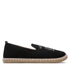 Espadryle Lee Cooper. Czarne espadryle damskie Lee Cooper, bez wzorów, bez obcasa, bez zapięcia. Za 79.99 zł.