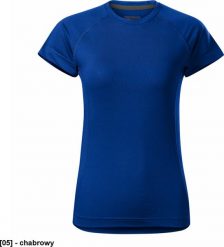 MALFINI Destiny 176 - ADLER - Koszulka damska, 160 g/m2, 5% elastan, 95% micro poliester - chabrowy M. Niebieskie t-shirty damskie Malfini, m, bez wzorów, z elastanu, bez kołnierzyka. Za 37.75 zł.