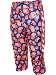 Dziewczęce szorty kąpielowe Hummel Lucia. Niebieskie spodenki dla dziewczynek Hummel, bez wzorów, z jersey, sportowe. Za 167.05 zł.
