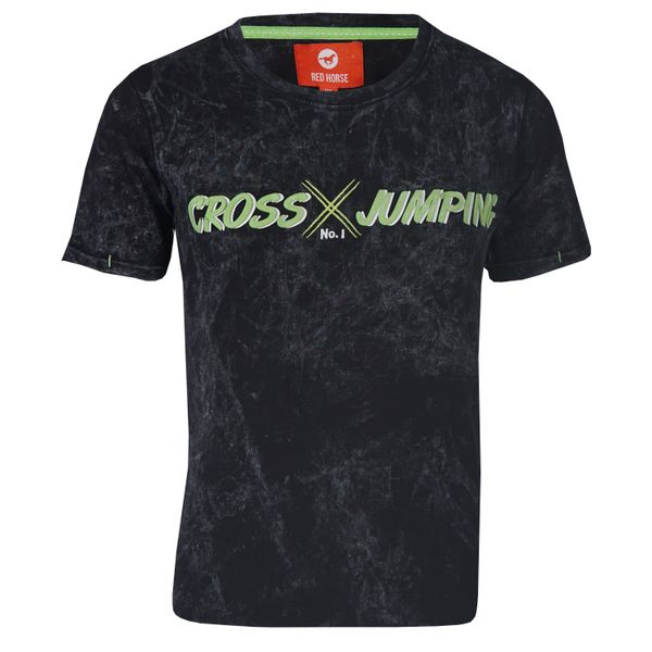 Koszulka dla dzieci Red Horse Cooper Ss22. Czarne t-shirty dla chłopców RED HORSE, bez wzorów, bez ramiączek. Za 109.50 zł.