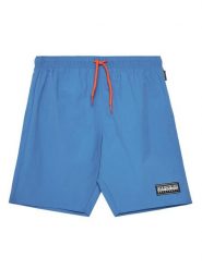 Napapijri Szorty kąpielowe Chamois NP0A4IGI M Niebieski Regular Fit. Niebieskie kąpielówki dla chłopców Napapijri, bez wzorów, z syntetyku. Za 109.99 zł.