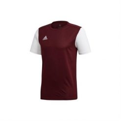 Koszulka piłkarska adidas Estro 19 JSY. Białe koszulki sportowe męskie Adidas, s, bez wzorów, bez kołnierzyka, bez ramiączek, do piłki nożnej. Za 51.00 zł.