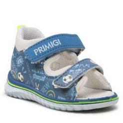 Sandały Primigi. Niebieskie sandały chłopięce Primigi, bez zapięcia. Za 229.99 zł.