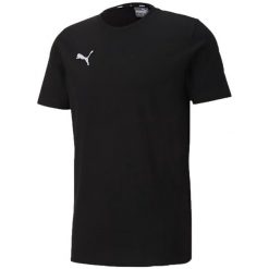 T-shirt Męski TeamGoal 23. Czarne koszulki sportowe męskie Puma, m, bez wzorów, bez kołnierzyka, bez ramiączek, trekkingowe. Za 149.99 zł.