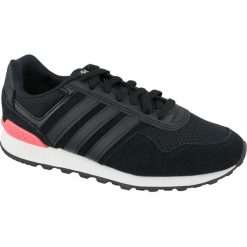 Czarne Buty adidas Neo 10K W F99315. Czarne obuwie sportowe damskie Adidas, bez wzorów, z materiału, Adidas Advantage. W wyprzedaży za 289.00 zł.
