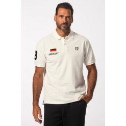 Męska Koszulka polo FLEXNAMIC® piłka nożna rękaw 1/2 kołnierzyk polo. Białe koszulki polo męskie JAY-PI, m, bez wzorów, z bawełny, bez ramiączek. Za 195.99 zł.