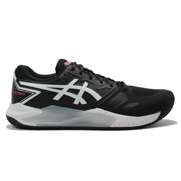Buty do tenisa męskie Asics Gelchallenger 13 Clay. Czarne buty sportowe męskie Asics, bez zapięcia, tenisowe. Za 499.99 zł.