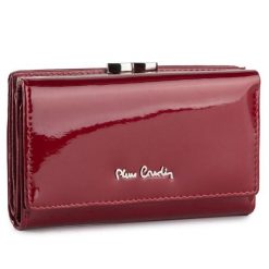 Portfel Pierre Cardin. Czerwone portfele damskie Pierre Cardin, bez wzorów. Za 119.99 zł.