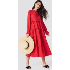 Trendyol Sukienka maxi Flywheel - Red. Sukienki damskie marki Trendyol. Za 161.95 zł.