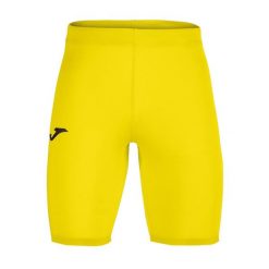 Spodenki piłkarskie termoaktywne Joma Brama Academy. Żółte krótkie spodenki sportowe męskie Joma, m, bez wzorów, do biegania. Za 95.99 zł.