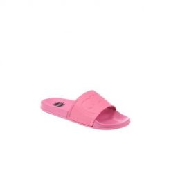 Buty do chodzenia damskie Colmar Slipper Logo. Czerwone obuwie sportowe damskie Colmar, bez wzorów, z materiału, trekkingowe. W wyprzedaży za 59.99 zł.