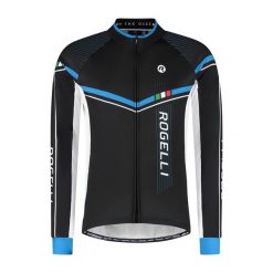 Koszulka rowerowa z długim rękawem męska Rogelli GARA MOSTRO II. Czarne koszule męskie Rogelli, m, bez wzorów, bez kołnierzyka, bez ramiączek. Za 466.00 zł.