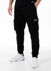 Spodnie męskie Cypress Sport. Zielone spodnie sportowe męskie PITBULL, m, z aplikacjami, z bawełny. Za 229.00 zł.