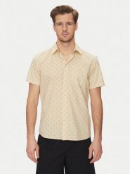 Blend Koszula 20718220 Beżowy Regular Fit. Brązowe koszule męskie Blend, m, bez wzorów, z bawełny, bez kołnierzyka, bez ramiączek. Za 99.99 zł.