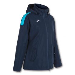Kurtka sportowa damska Joma Trivor wiatrówka. Niebieskie kurtki sportowe damskie Joma, m, bez wzorów, z polaru, bez kaptura. Za 376.80 zł.