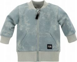 PINOKIO Bluza rozpinana dresowa z długim rękawem dla chłopca Fun Time Pinokio 80. Bluzy dla chłopców Pinokio, bez wzorów, z dresówki, bez ramiączek, bez kaptura. Za 72.05 zł.
