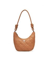 Guess Torebka Adelasia HWQL96 58180 Brązowy. Brązowe torebki do ręki damskie Guess, z aplikacjami, ze skóry, bez dodatków. Za 399.99 zł.