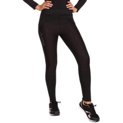 Damskie legginsy do biegania Kilpi KARANG-W. Czarne legginsy damskie Kilpi, s, bez wzorów, do biegania. Za 256.81 zł.