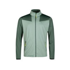 Bluza trekkingowa męska Halti Crosser. Zielone bluzy męskie Halti, m, bez wzorów, bez kaptura. Za 499.99 zł.