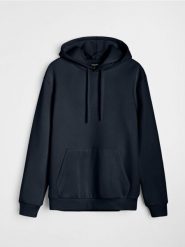 Bluza z kapturem basic - Inny. Bluzy męskie Sinsay, l, bez wzorów, z kapturem. Za 39.99 zł.