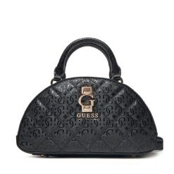 Torebka Guess. Czarne torebki do ręki damskie Guess, z aplikacjami, klasyczne, bez dodatków. Za 319.99 zł.