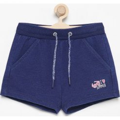 Krótkie spodenki dresowe - Niebieski. Spodenki dla dziewczynek marki 4F JUNIOR. W wyprzedaży za 19.99 zł.
