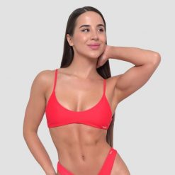 Góra od bikini damska pływanie z ramiączkami czerwona HAWAII. Czerwone bikini damskie GYMBEAM, xl, bez wzorów. Za 109.90 zł.