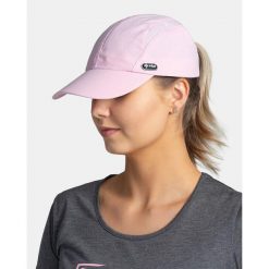 Czapka do biegania Kilpi MIND-U. Czerwone czapki i kapelusze damskie Kilpi, bez wzorów, sportowe. Za 75.03 zł.
