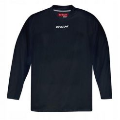 Męska koszulka hokejowa treningowa CCM Quickline 5000 Series Long Sleeve Shirt. Czarne koszulki sportowe męskie CCM, m, bez wzorów, bez kołnierzyka, bez ramiączek. Za 79.99 zł.