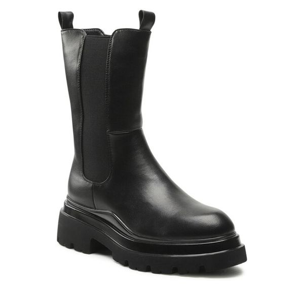 Botki Jenny Fairy. Czarne botki damskie Jenny Fairy, bez obcasa, na płaskiej podeszwie, bez zapięcia. Za 219.99 zł.