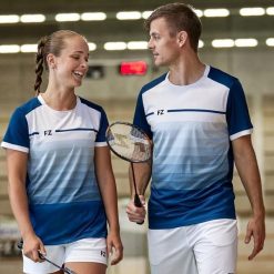 Koszulka sportowa unisex FZ Forza Alberti. Niebieskie koszulki sportowe męskie FZ FORZA, xl, bez wzorów, bez kołnierzyka, bez ramiączek. W wyprzedaży za 148.40 zł.