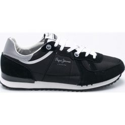 Pepe Jeans - Buty. Czarne buty sportowe męskie Pepe Jeans, z jeansu. W wyprzedaży za 219.90 zł.