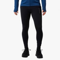 Długie legginsy do biegania męskie Swedemount Ultra Light szybkoschnące. Czarne legginsy sportowe męskie SWEDEMOUNT, m, bez wzorów, długie, do biegania. Za 185.00 zł.